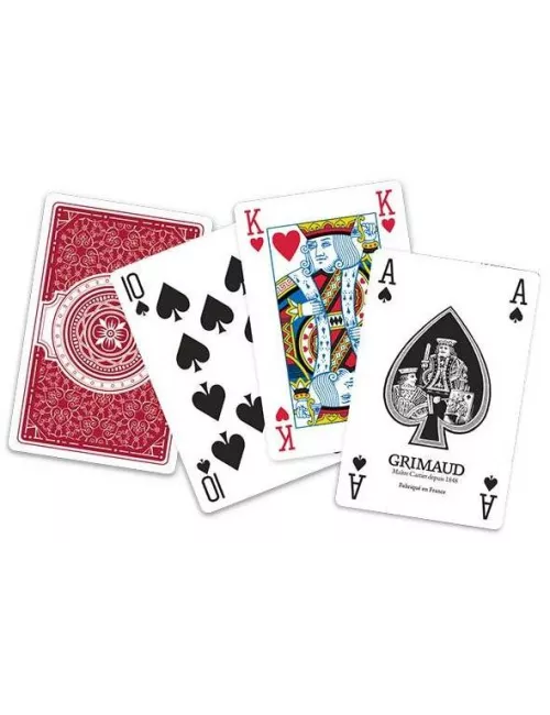 Jeu de 54 cartes Grimaud Expert - Bridge et Poker