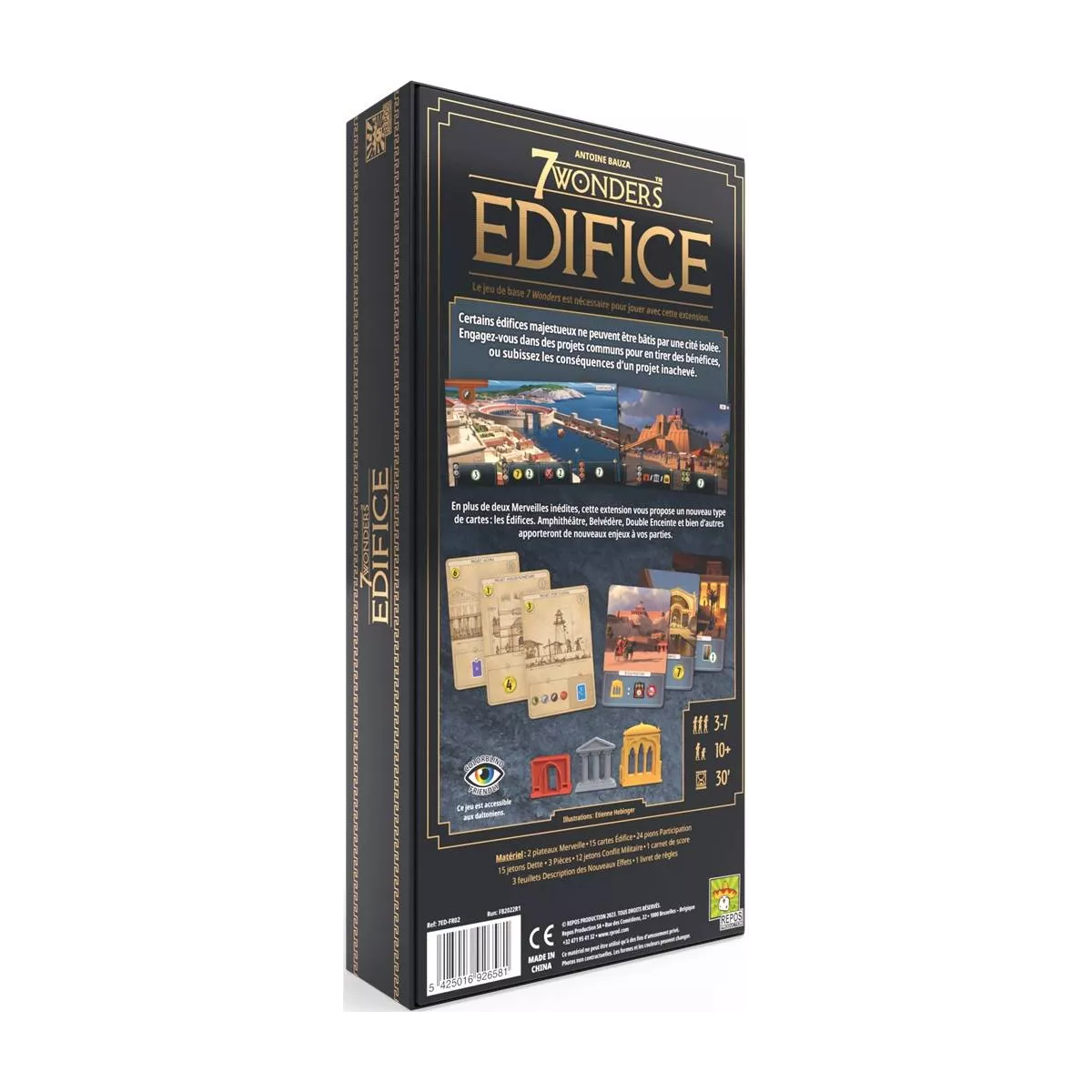 Edifice - Extension 7 Wonders - Ludum