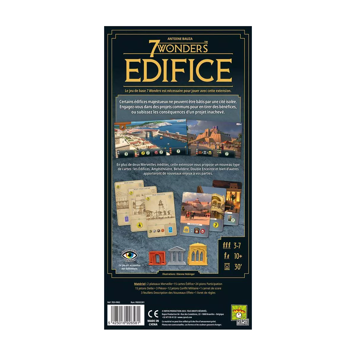7 Wonders : Edifices - Extension exemple 2