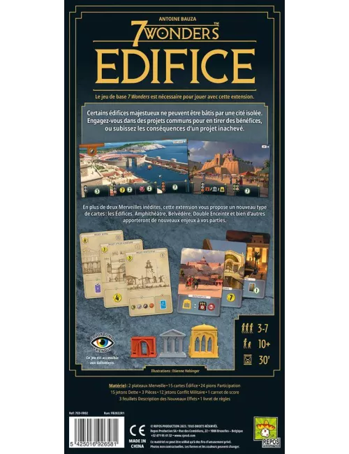 7 Wonders : Edifices - Extension exemple 2