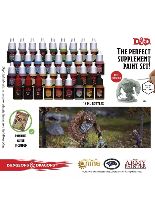 D&D Monsters Paint Set - Peinture