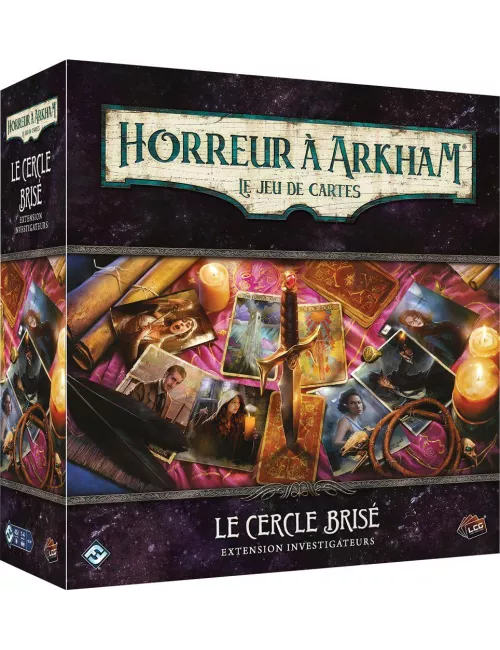 horreur à arkham jce : le cercle brisé - extension investigateurs boîte