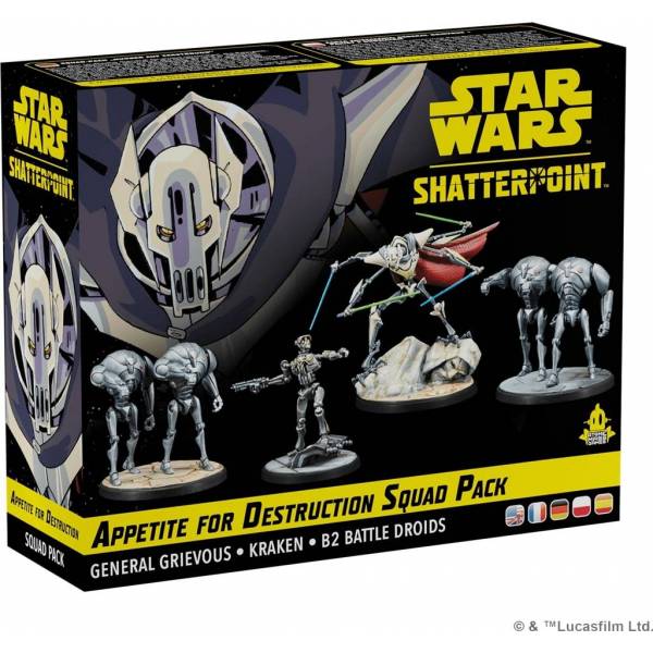 star wars : shatterpoint : soif de destruction escouade - extension boîte star wars : shatterpoint : soif de destruction escouade - extension boîte