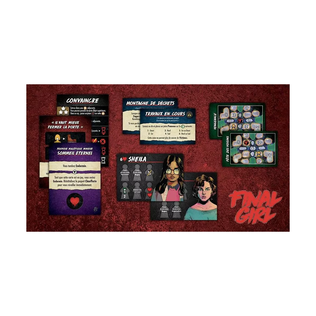 Final Girl : Cauchemar sur Maple Lane - Extension - Jeux de société ...