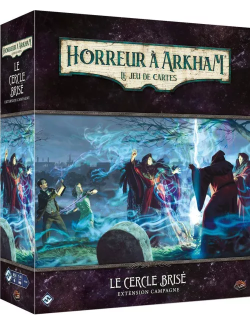 horreur à arkham jce : le cercle brisé - extension campagne boîte