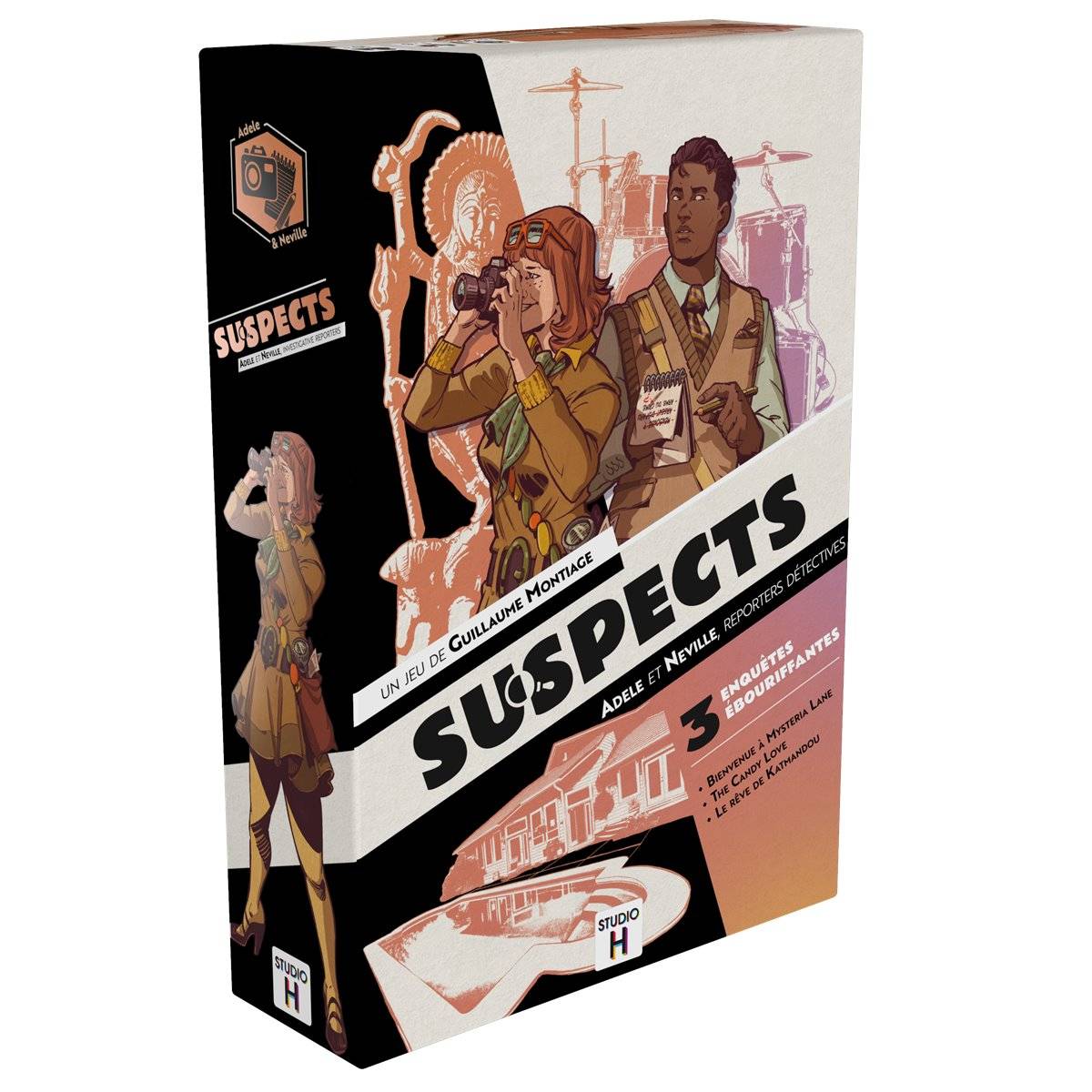 Boite de Suspects 3 : Adèle et Neuville, Reporters Détectives