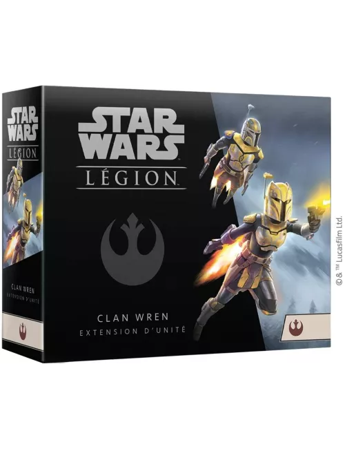 star wars : légion - clan wren - extension d'unité boîte
