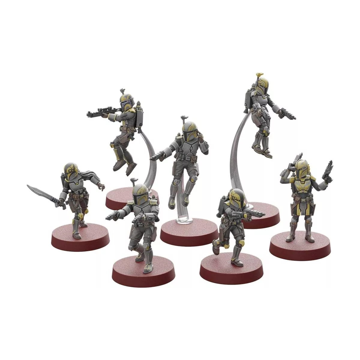 star wars : légion - clan wren - extension d'unité exemple 1