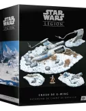 star wars : légion - crash de x-wing - extension de champ de bataille boîte