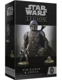 star wars : légion - din djarin & grogu - extension agent boîte