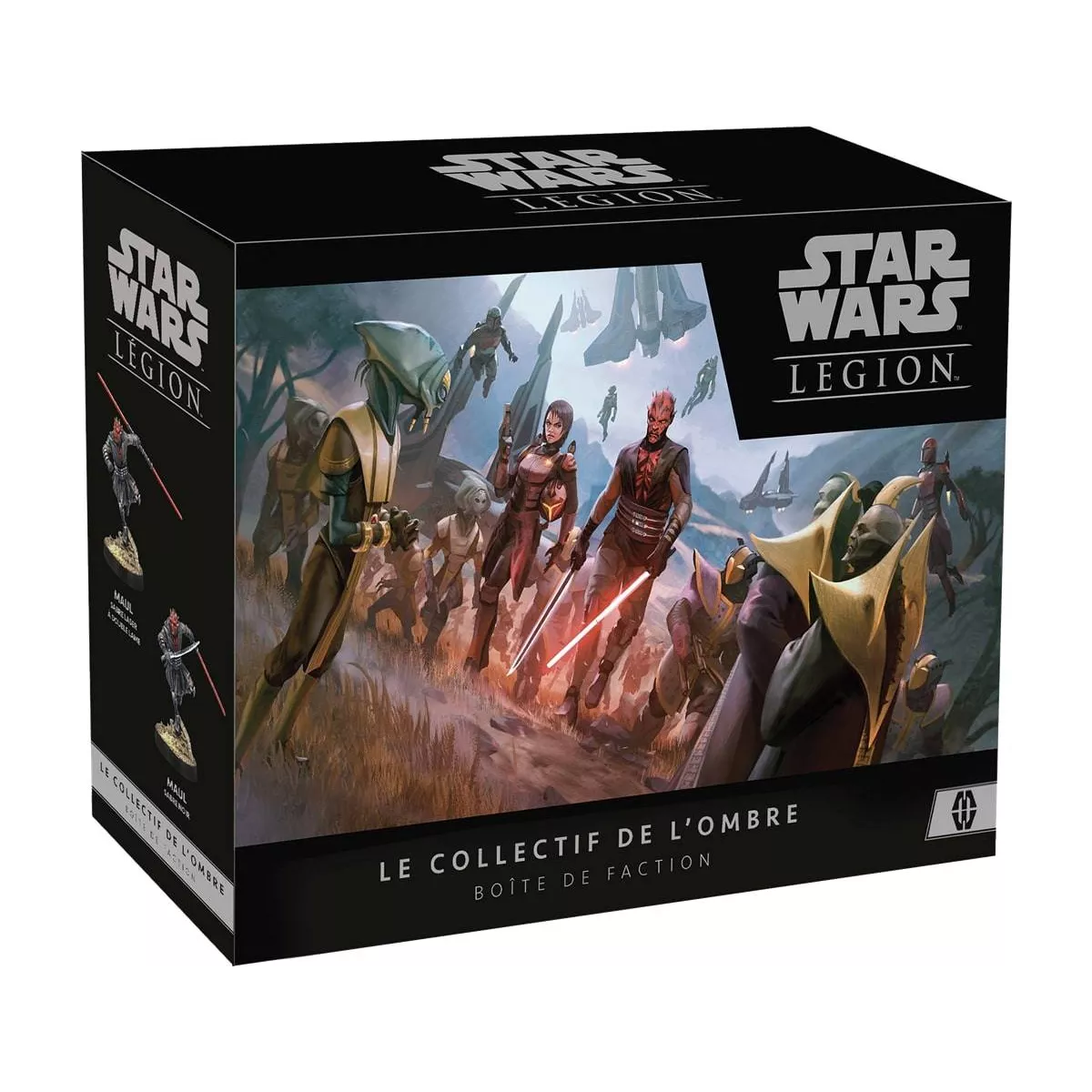 star wars : légion - le collectif de l’ombre - boîte de faction boîte