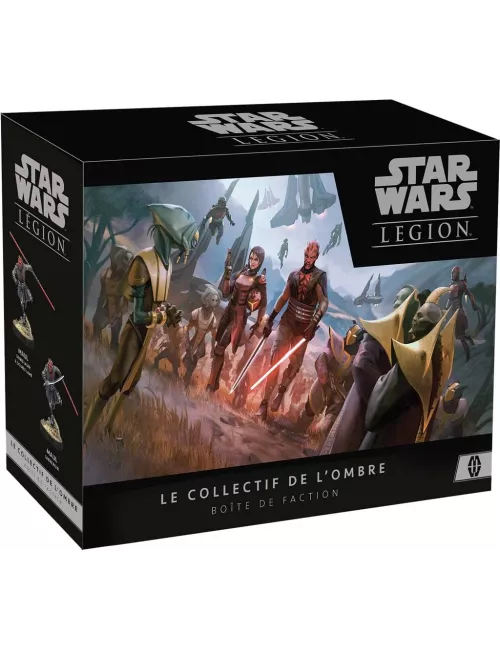 star wars : légion - le collectif de l’ombre - boîte de faction boîte