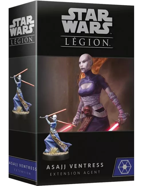 star wars : légion - asajj ventress - extension agent boîte