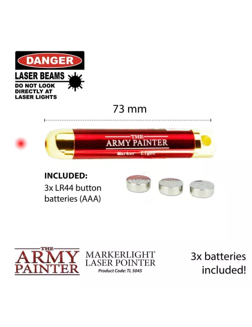 markerlight laser pointer - outil - the army painter plateau