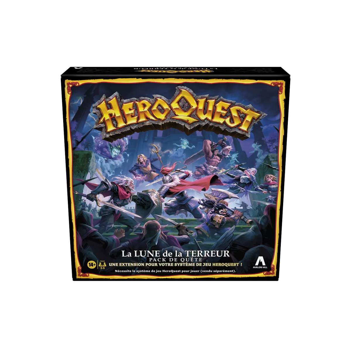 heroquest : la lune de la terreur - extension plateau