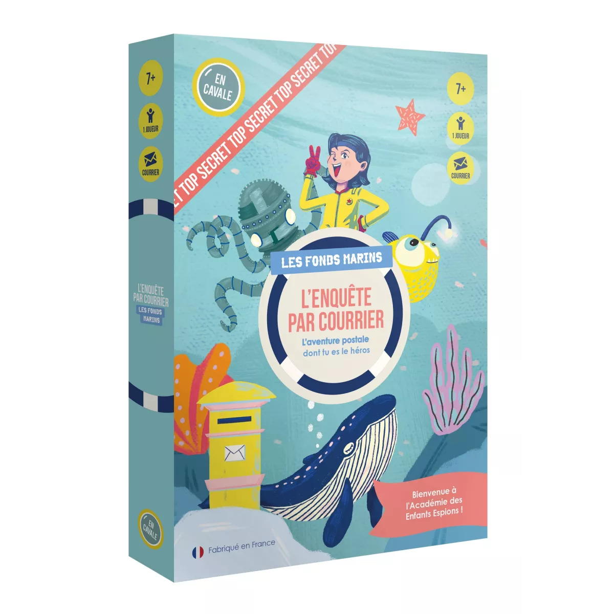 l'enquête par courrier - les fonds marins boîte