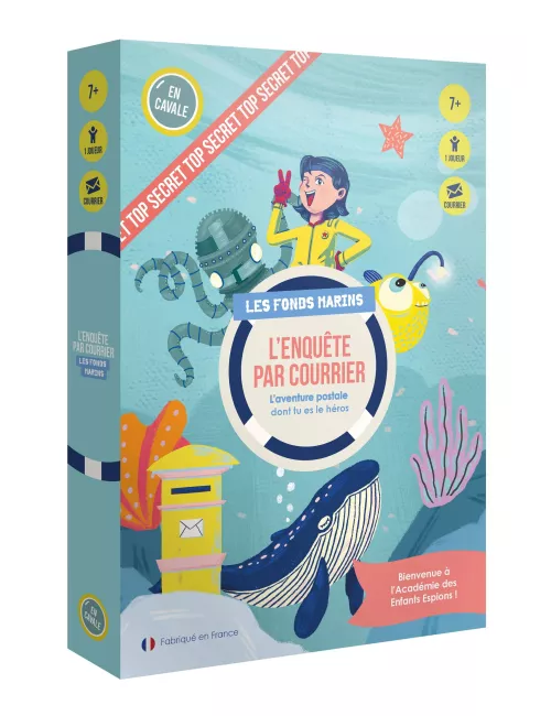 l'enquête par courrier - les fonds marins boîte