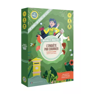 l'enquête par courrier - nature et insectes boîte