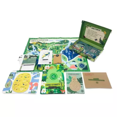 l'enquête par courrier - nature et insectes plateau