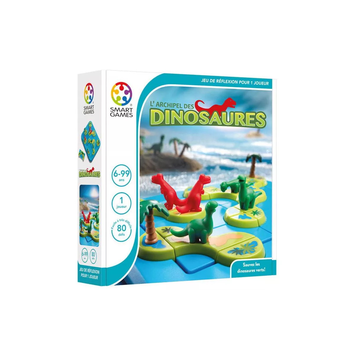 l’archipel des dinosaures boîte