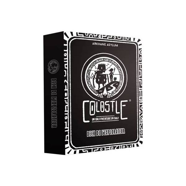 colostle jdr : deck de l’explorateur - jeu de cartes boîte