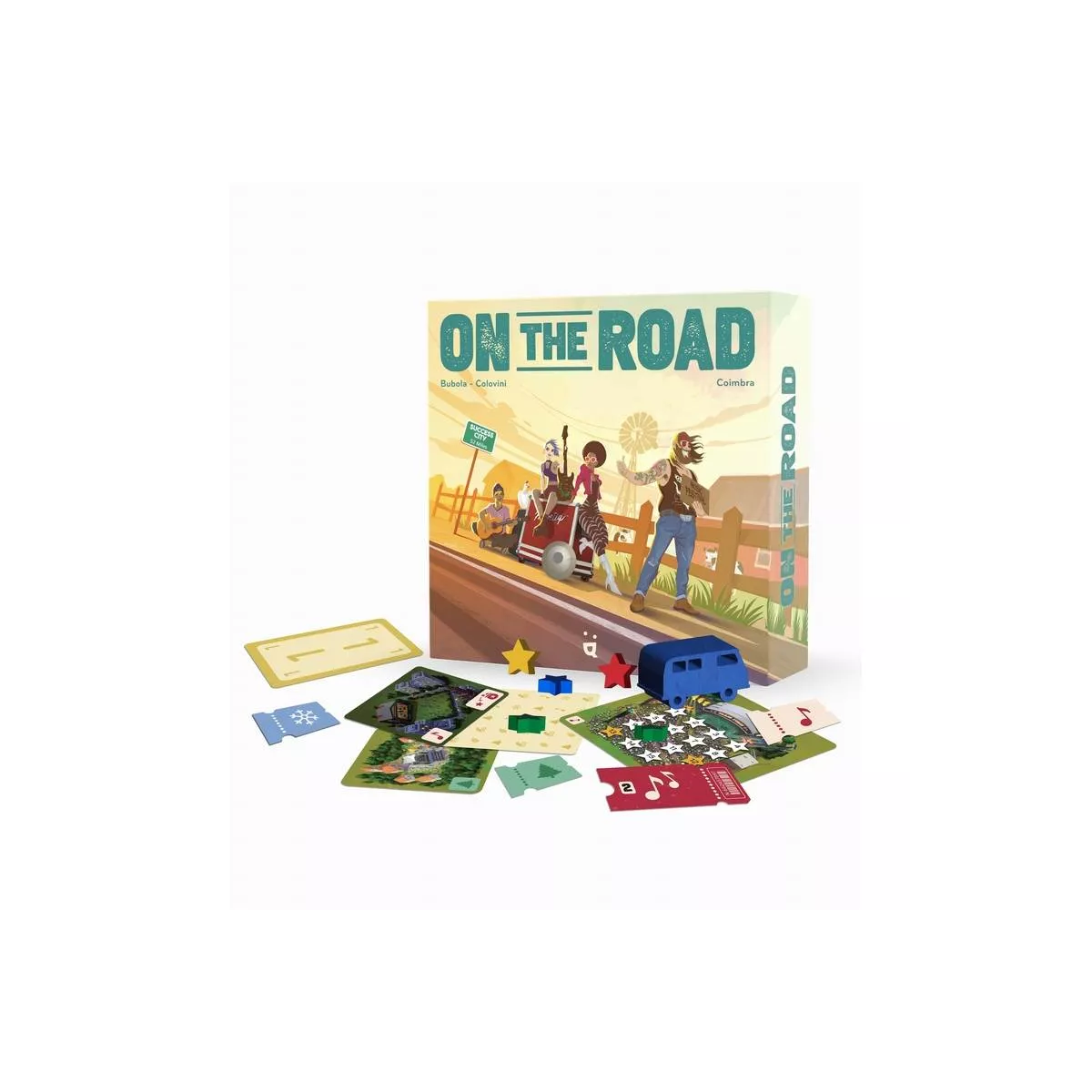 on the road plateau