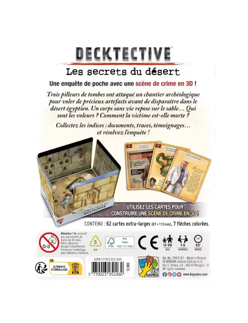 decktective : les secrets du désert plateau