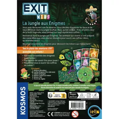 exit kids : la jungle aux énigmes plateau