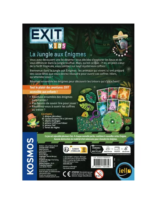 Exit Kids : La Jungle aux Énigmes