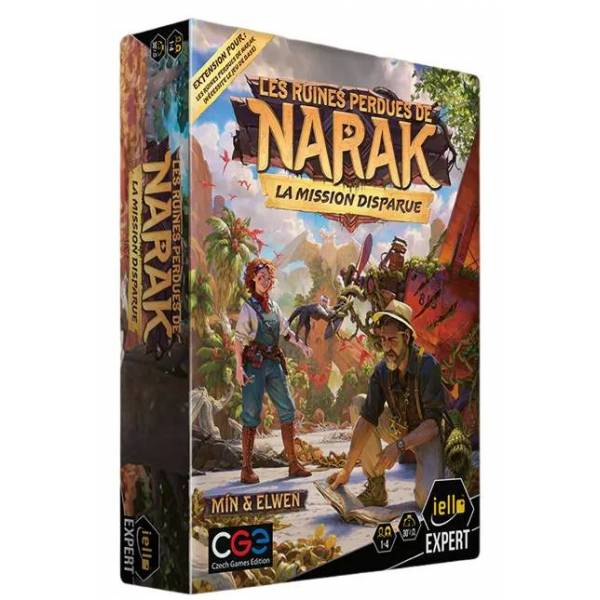 les ruines perdues de narak : la mission disparue - extension boîte
