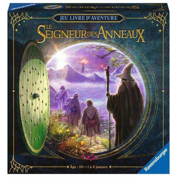 le seigneur des anneaux - jeu livre d'aventure boîte le seigneur des anneaux - jeu livre d'aventure boîte
