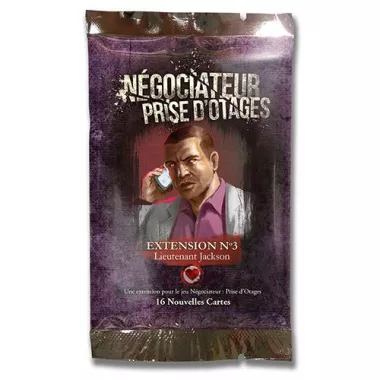 négociateur prise d'otages : lieutenant jackson - extension 3 boîte