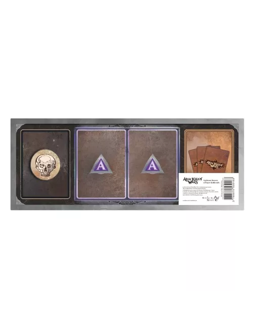 arackhan wars : set 4 plateaux joueurs - extension boîte