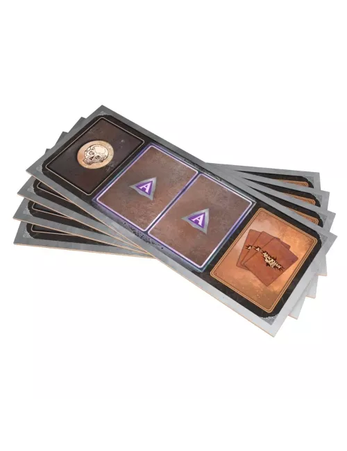 arackhan wars : set 4 plateaux joueurs - extension plateau