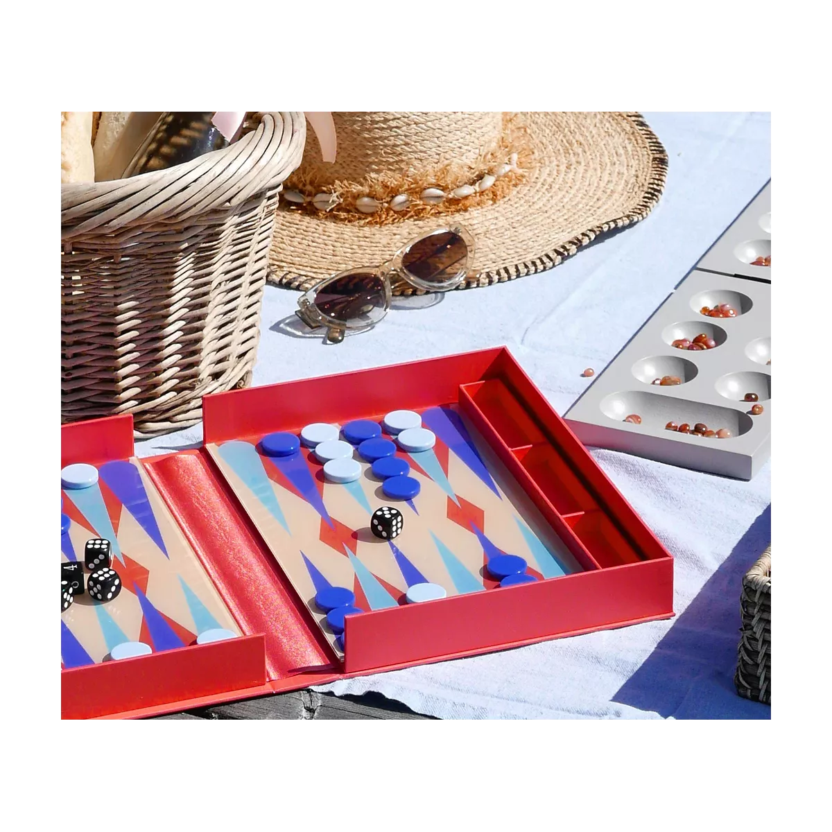 jeu de backgammon - printworks play cartes