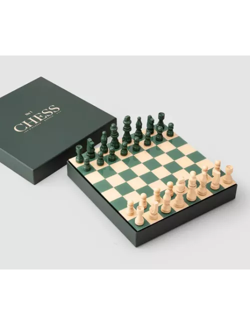 Jeu d'Échecs Classique Vert - Printworks Play - Jeu classique - Ludum.fr