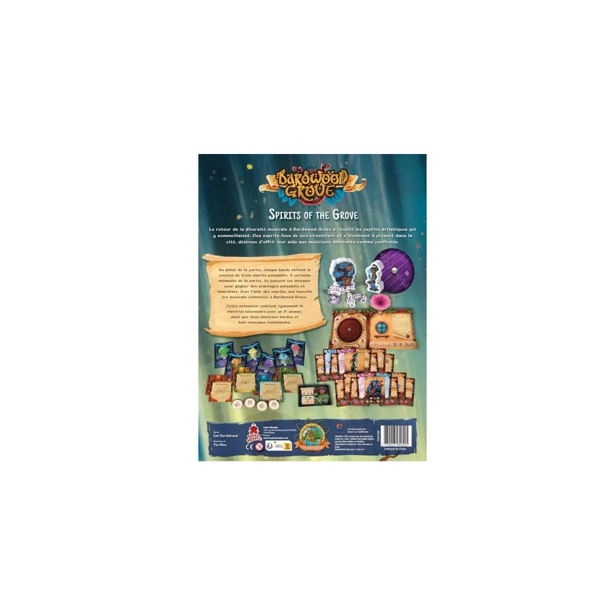 bardwood grove : spirits of the grove - extension plateau