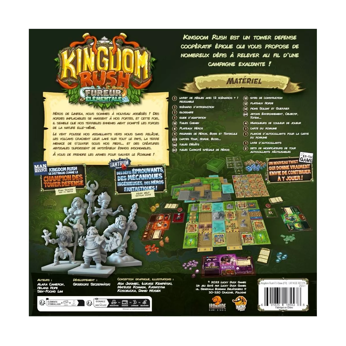 kingdom rush - fureur élémentale plateau