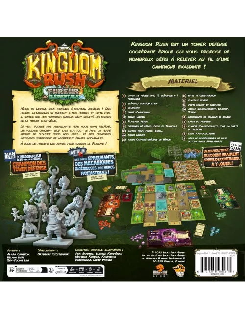 kingdom rush - fureur élémentale plateau
