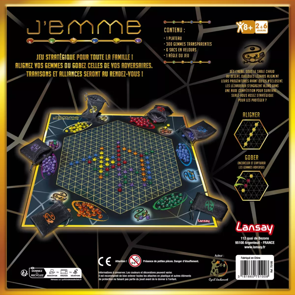 J'Emme - Jeux de société - Ludum.fr