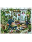 Escape Puzzle Le Jardin d'Hiver du Manoir - 99 pièces - Puzzle - Ludum.fr