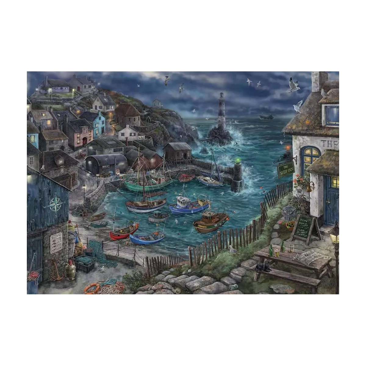 escape puzzle le phare - 759 pièces exemple 1