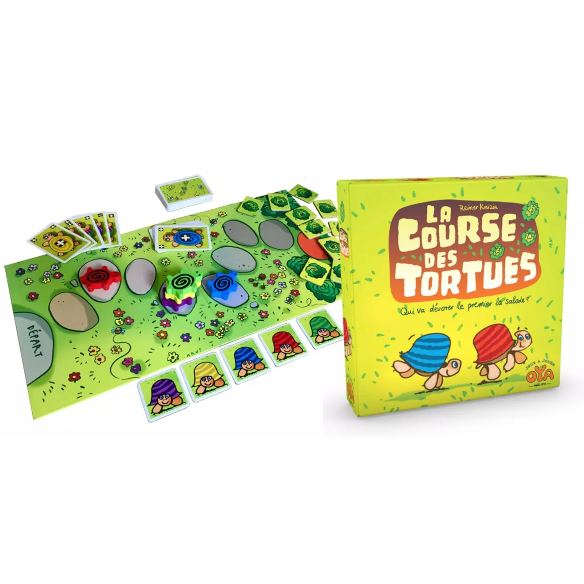 la course des tortues plateau