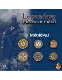 Set de Pièces en Métal - Legendary - Jeux de société - Ludum.fr