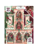puzzle twist visite royale - 500 pièces puzzle