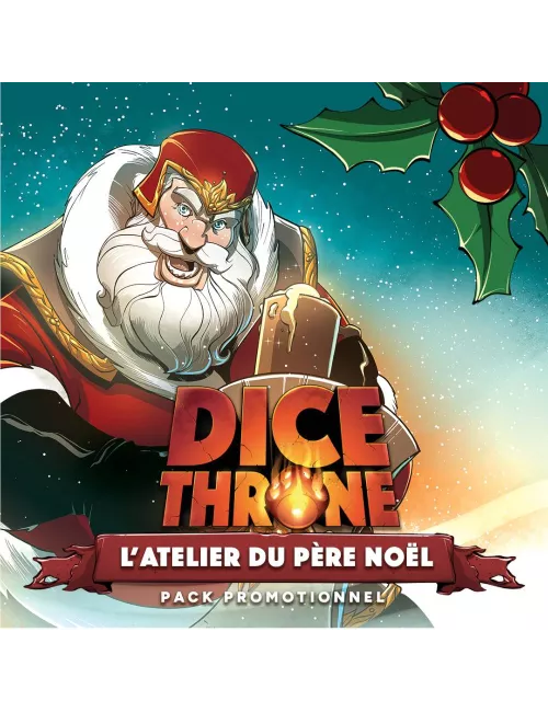 dice throne : l'atelier du père noël - pack promotionnel boîte
