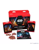 star wars unlimited - étincelle de rébellion : kit de démarrage 2 joueurs plateau