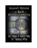 livre plateau de jeu - battle mats : giant book of sci-fi a3 boîte