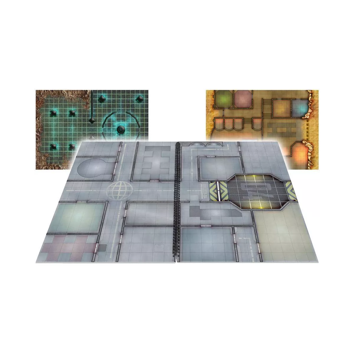 livre plateau de jeu - battle mats : giant book of sci-fi a3 exemple 3