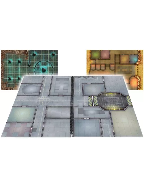 livre plateau de jeu - battle mats : giant book of sci-fi a3 exemple 3